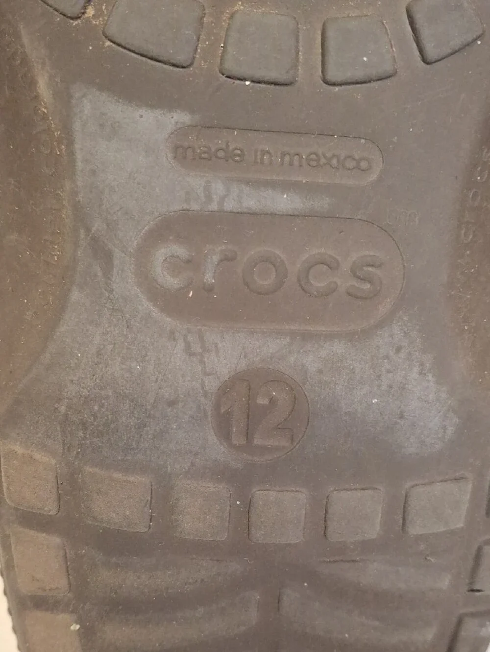 CROCS Classic Men's Clog in Brown.Lightly Worn
